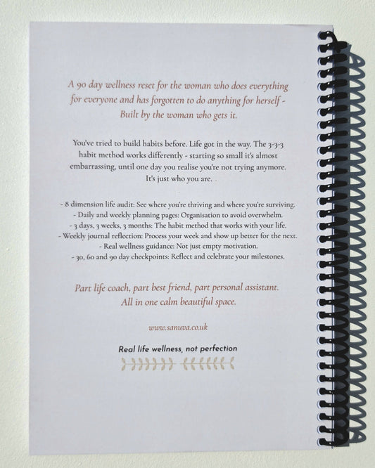 The 90 Day Wellness Reset Planner