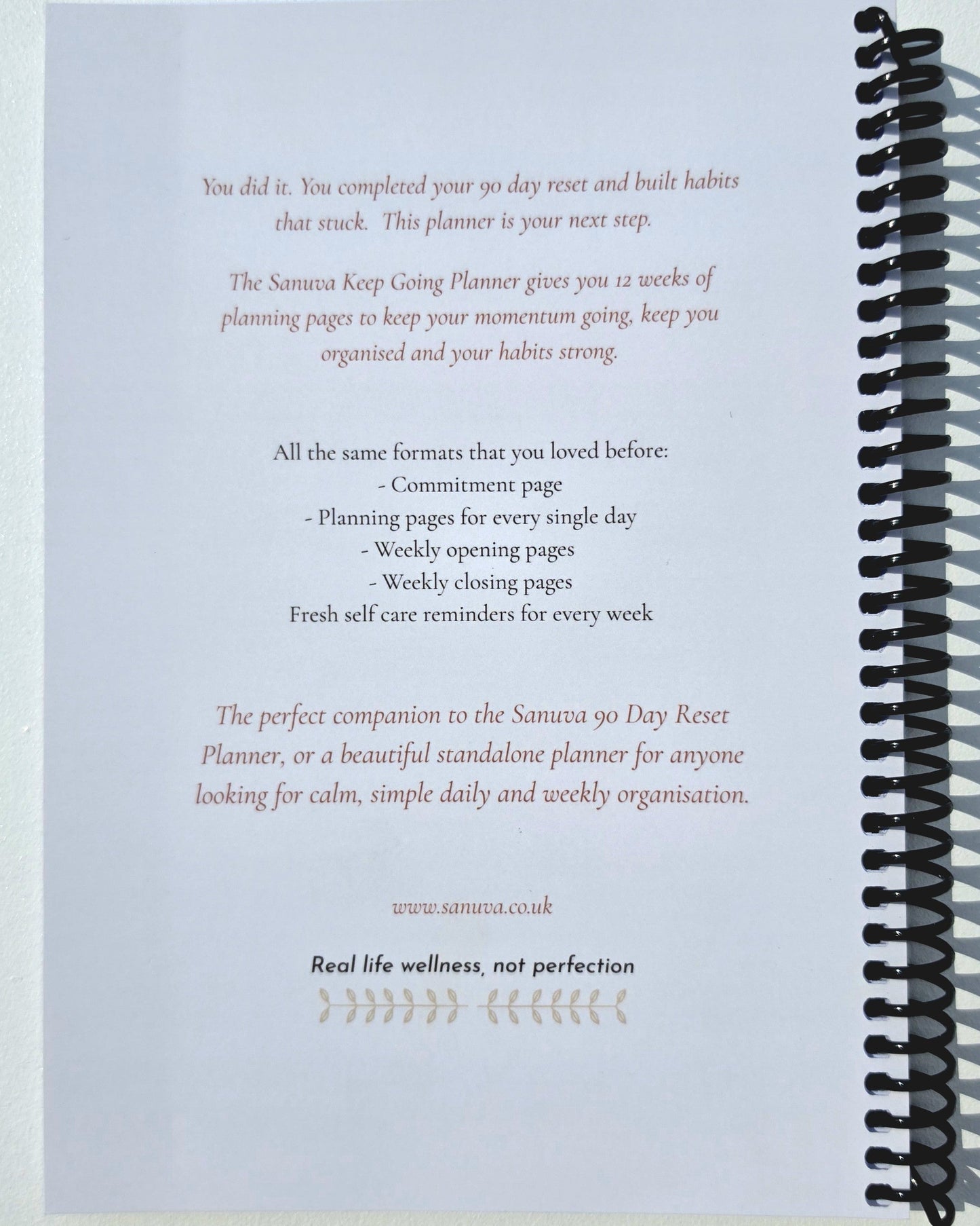 Keep Going Planner | A5 Spiral Bound Planner