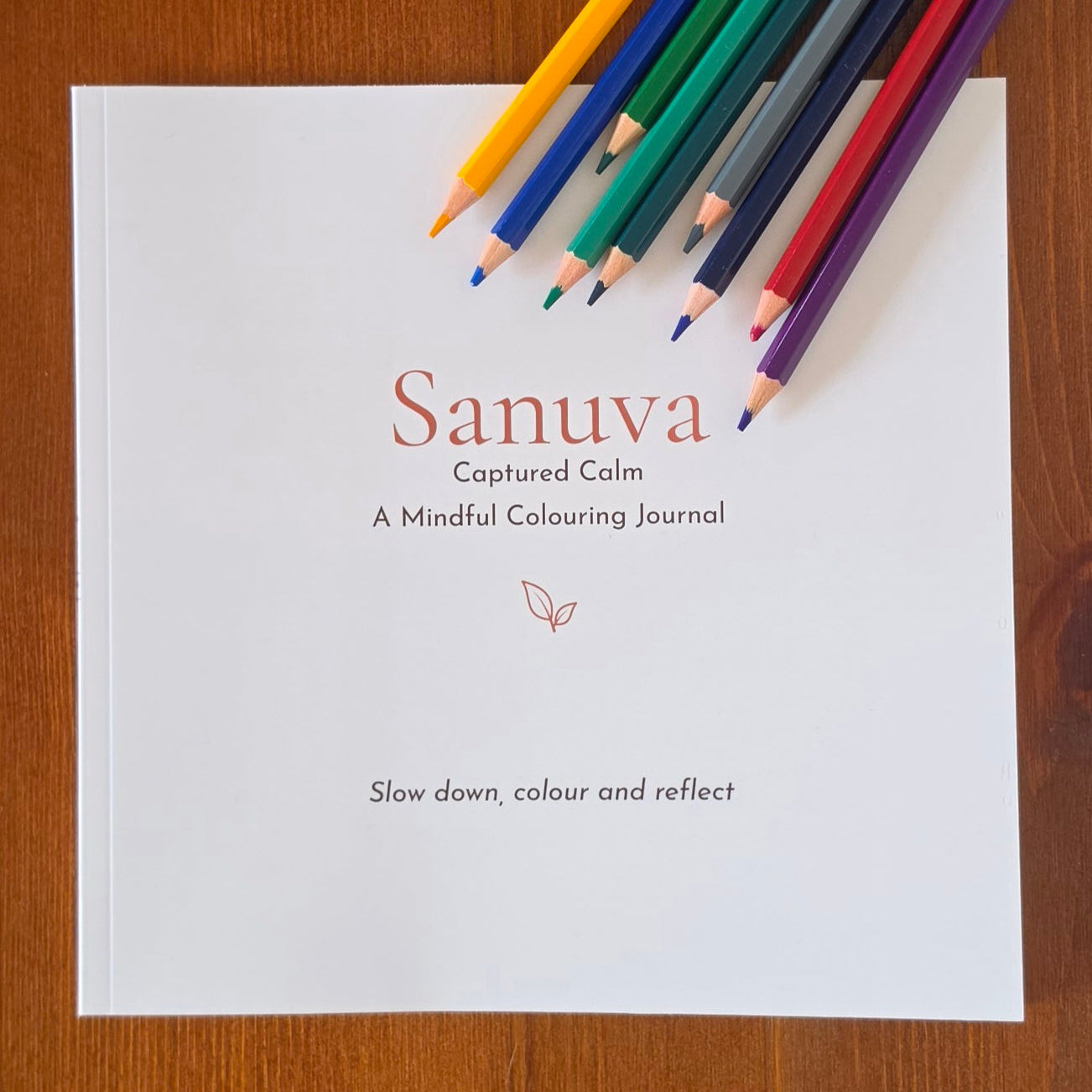 Captured Calm - A Mindful Colouring Journal