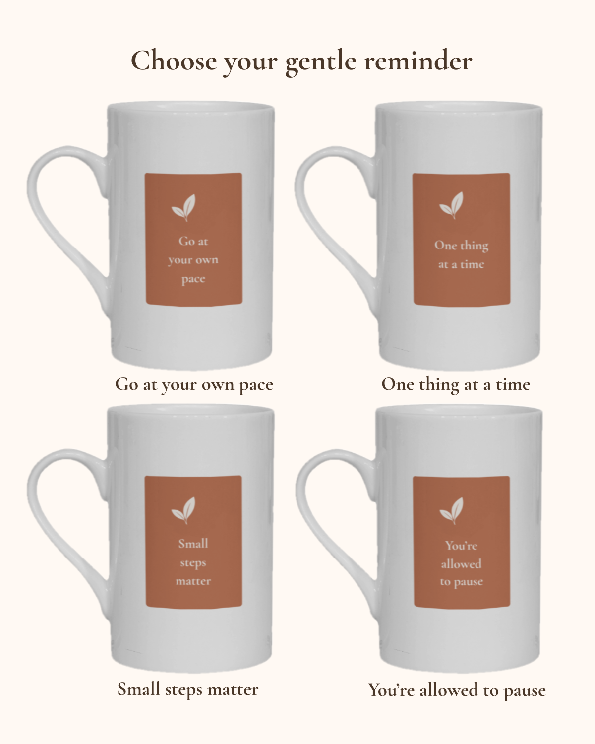 The Gentle Moments Bone China Mug